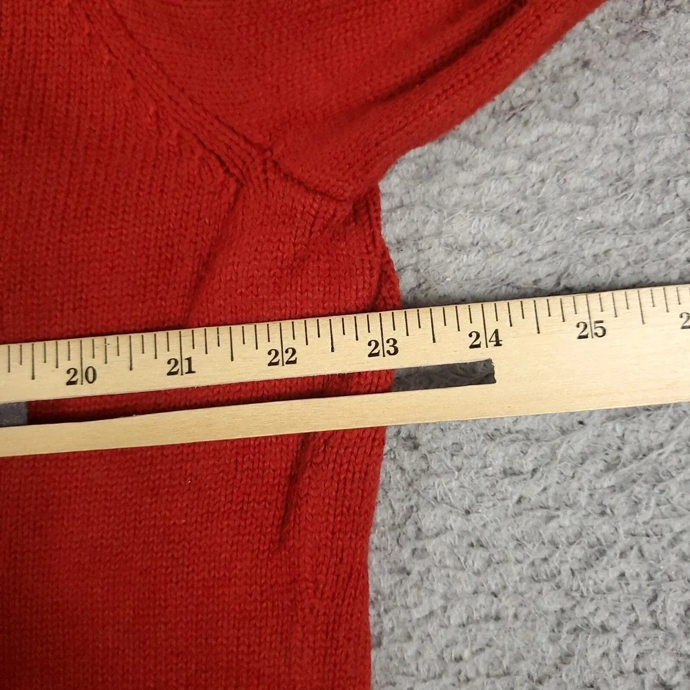 Ralph Lauren Sweater Mens XL Red Pony Casual 1/4 Zip Pullover Sweatshirt